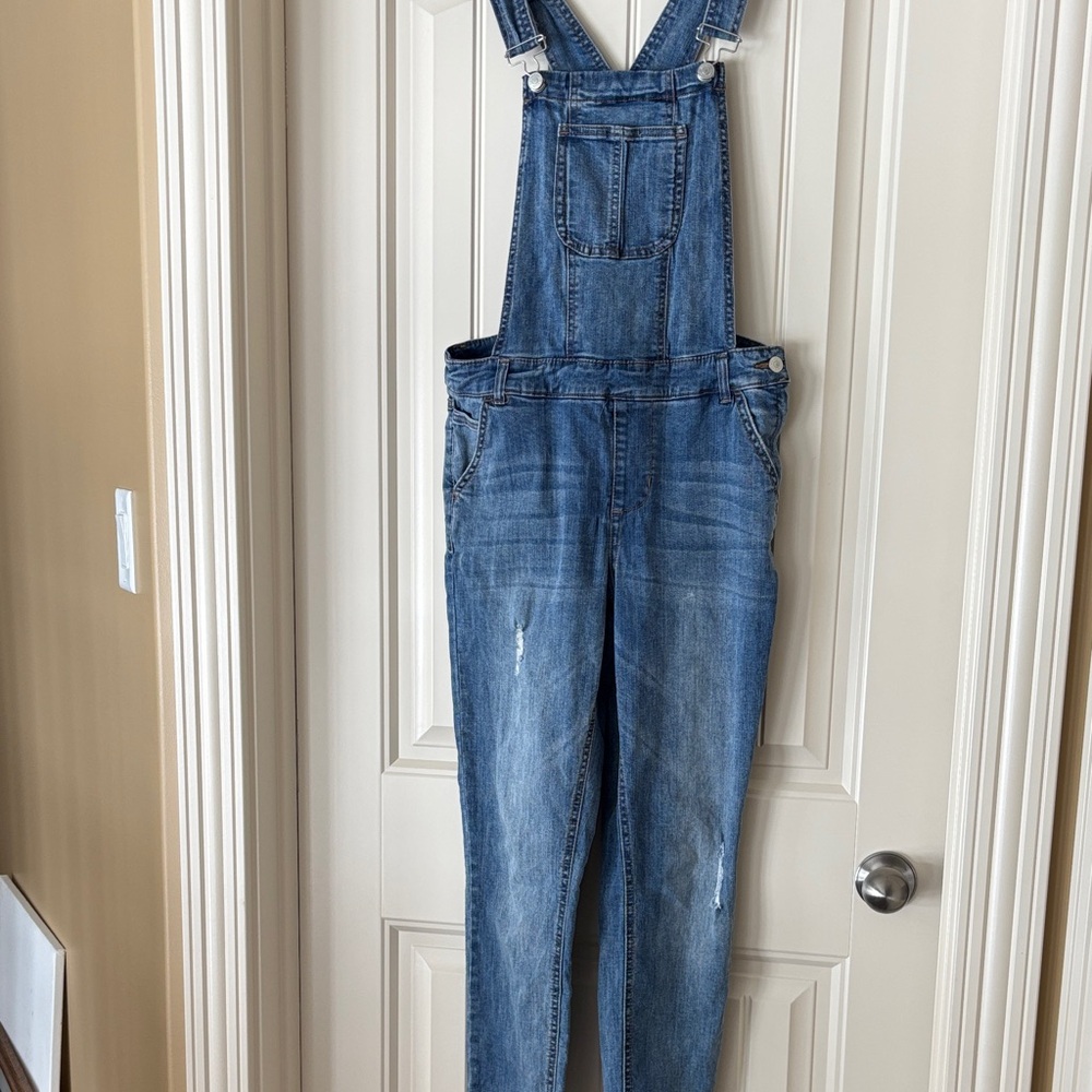 Classic Blue Denim Overalls